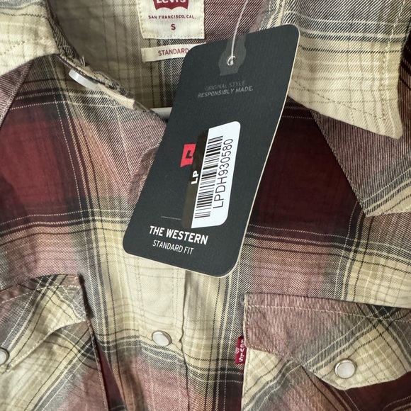 LEVI’s CLASSIC WESTERN STANDARD FIT SHIRT | NEW WITH TAGS - Picture 2 of 6